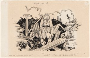 Représailles, Dan of Damage Dug-Out : Gott Strafe England!!!, 1917 - Edgar Fryer