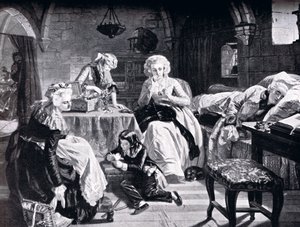 Louis XVI et sa famille au Château du Temple, de l