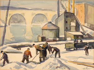 Travailleur de la C.W.A. au Pont Key, n.d.