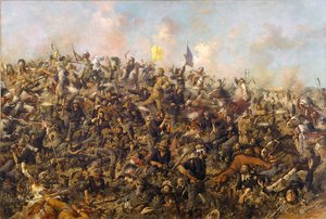 La dernière bataille de Custer par Edgar Samuel Paxson, 1899 - Edgar Samuel Paxson