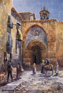 Espagne du Nord : Salamanque, Église de San Martin - Edgar T. A. Wigram