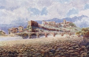 Espagne du Nord : San Vicente de la Barquera - Edgar T. A. Wigram