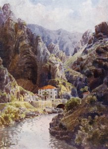 Espagne du Nord : la gorge de Deva, Urdón - Edgar T. A. Wigram