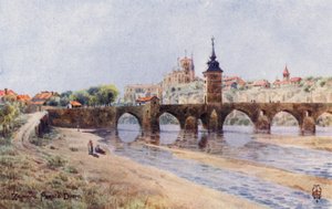 Espagne du Nord : Zamora, Depuis les rives du Duero - Edgar T. A. Wigram