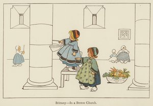 Bretagne, dans une église bretonne