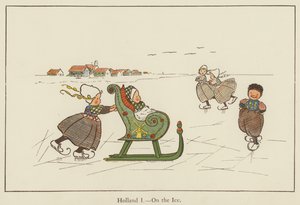 Hollande, sur la glace - Edith Farmiloe