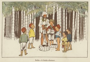 Inde, un charmeur de serpents