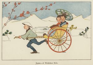 Japon, une balade en pousse-pousse