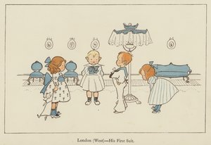 Londres (Ouest), son premier costume - Edith Farmiloe