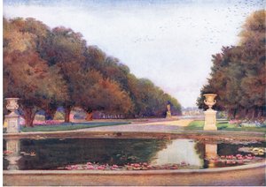 The Long Water, Hampton Court, des Jardins d