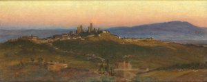 San Gimignano, 1898 - Edith Ridley Corbet