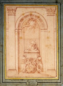 Étude pour le monument funéraire du cardinal de Fleury