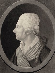 Portrait du compositeur Antonio Sacchini 1730-1786, 1810 - Edme Quenedey