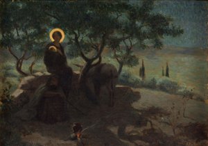 Fuite en Égypte - Edmond (1861 1943) Tapissier