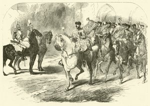 Bande des Horse Guards - Edmond (after) Morin