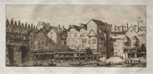 Partie de la cité vers la fin du XVIIe siècle - Edmond Gosselin