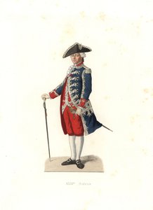 Comte de Vergennes, capitaine des Gardes de la Porte du Roi, France - Edmond Lechevallier Chevignard