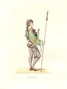 Attendant militaire flamand - Edmond Lechevallier Chevignard