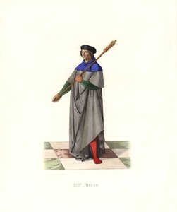 Porte-masse sous le roi Louis XII