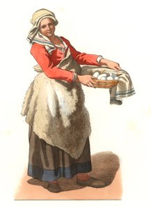 Paysanne de Milan (Italie)