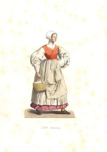 Paysanne de France - Edmond Lechevallier Chevignard