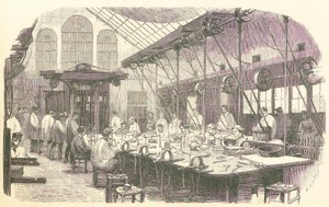 Orfèvres au travail à l