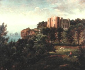 Château de Pennsylvanie, île de Portland, Dorset - Edmund Birckhead Bensell