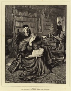 Romola (gravure) - Edmund Blair (after) Leighton