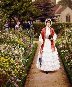 Après le Service - Edmund Blair Leighton