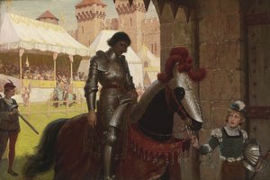 Vaincu, 1884 - Edmund Blair Leighton