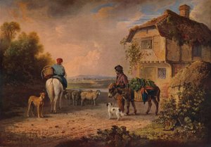 En route pour le marché - Edmund Bristow