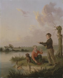 Les jeunes pêcheurs - Edmund Bristow