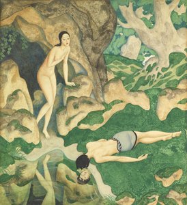 Écho et Narcisse - Edmund Dulac