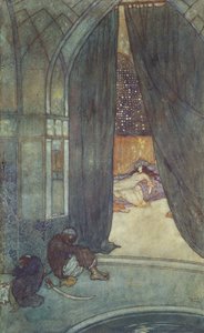 "Il vit les eunuques noirs endormis"