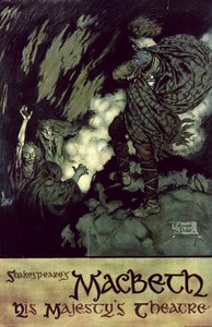 Macbeth : Affiche pour la production de 1914 - Edmund Dulac