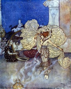 Princesse Salomé, princesse juive. Illustration par Edmund (Edmond) Dulac (1882-1953) - Edmund Dulac
