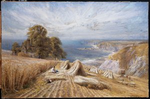 Moisson sur la côte sud, 1869 - Edmund George Warren