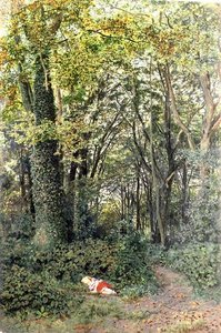Perdu dans les bois - Edmund George Warren