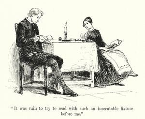 Illustration pour Jane Eyre de Charlotte Brontë