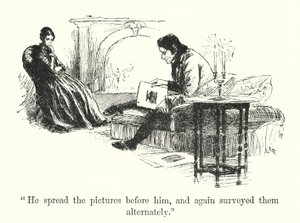 Illustration pour Jane Eyre de Charlotte Bronte - Edmund Henry Garrett