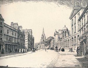 High Street, Oxford, 1905 - Edmund Hort New