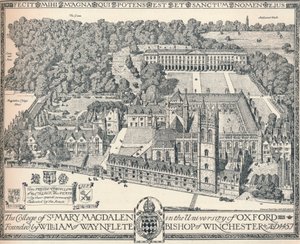 Collège Magdalen, Oxford, 1905 - Edmund Hort New