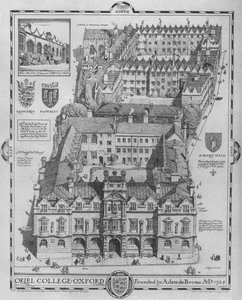Oriel College, Oxford, 1919 - Edmund Hort New