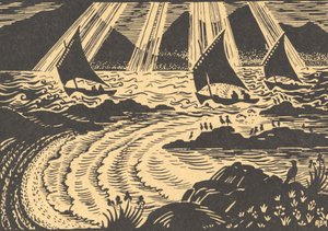 Trois voiliers - Edmund Hunter