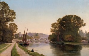Richmond sur la Tamise - Edmund John Niemann