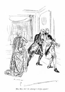 Illustration pour Les Rivaux de Sheridan (gravure) - Edmund Joseph (after) Sullivan