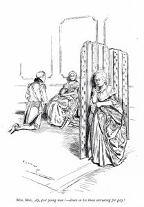 Illustration pour Les Rivaux de Sheridan (gravure) - Edmund Joseph (after) Sullivan