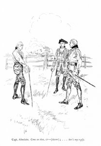 Illustration pour Les Rivaux de Sheridan - Edmund Joseph (after) Sullivan