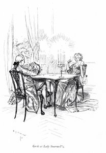 Illustration pour La School for Scandal de Sheridan (gravure) - Edmund Joseph (after) Sullivan