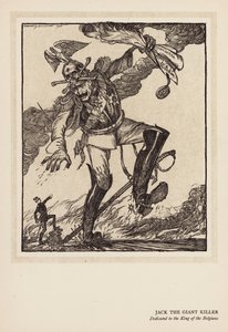 La guirlande du Kaiser : Jack le tueur de géants - Edmund Joseph (after) Sullivan